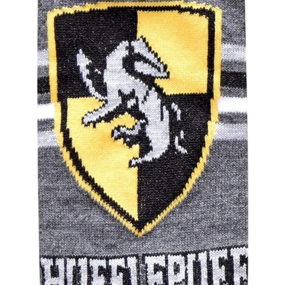 New Harry Potter Hogwarts Hufflepuff 5 pack of socks shoes size 4 to 10